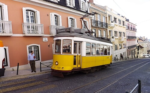 Lisbon tram