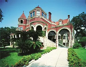 Galveston mansion in Texas