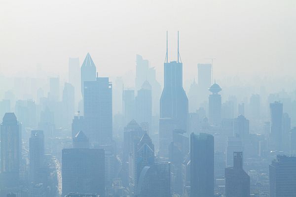 smog in China