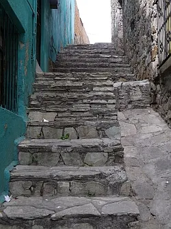life in Guanajuato means walking up a lot of stairs