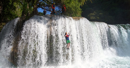 Huaxteca waterfall