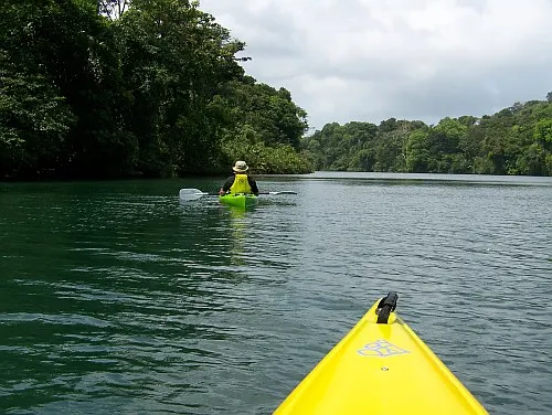 kayaking Lake Gatun