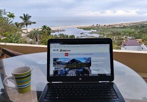 working remotely living abroad