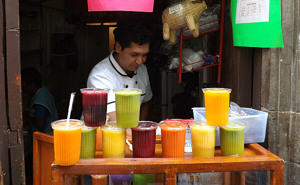 healthy juice for $1 in Mexico