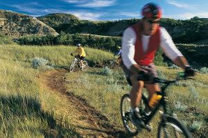 bike trails North Dakota
