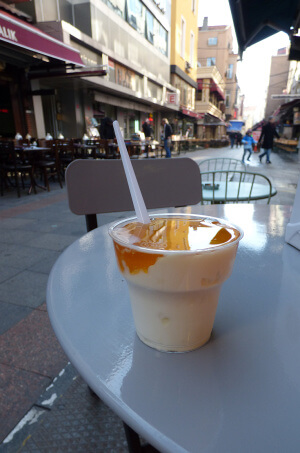 Honey and yogurt in Turkey