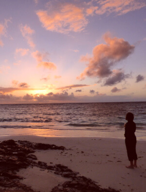 beach sunset