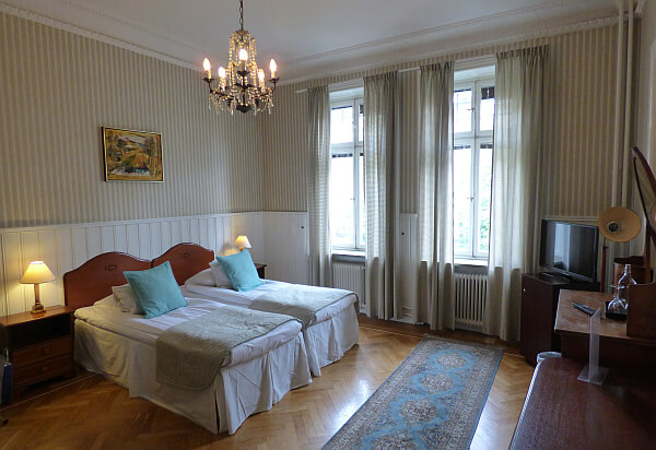 Stockholm budget hotel room