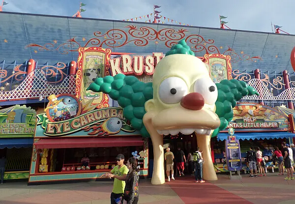 Simpsons Universal Studios Orlando