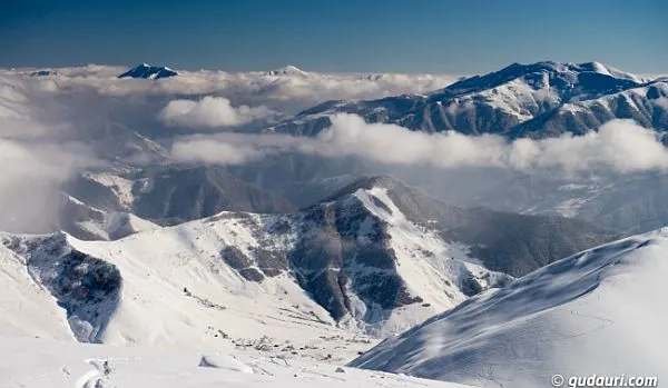 country of Georgia, one of the cheapest places to ski in Europe