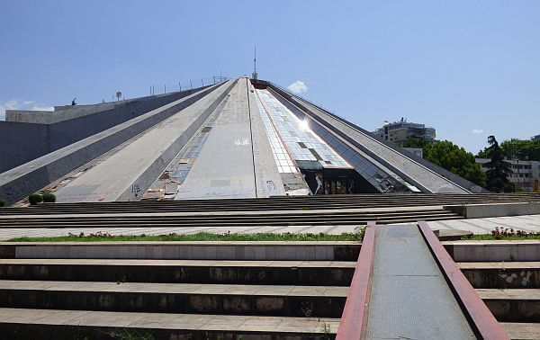 Tirana pyramid Albania