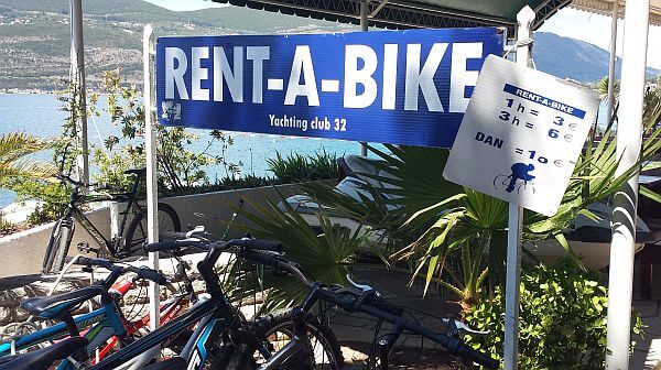 bike rental Kotor Montenegro