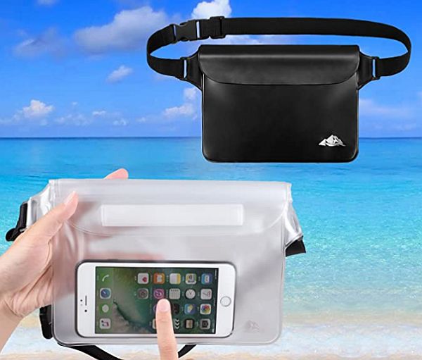 water pouch for valuables at the beach gift