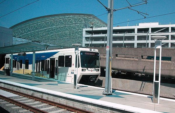from airport to city center in Portland