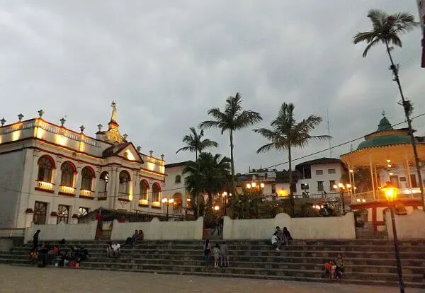 Pueblo Magico Cuetzalan in Mexico, north of Puebla City