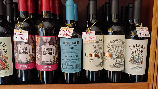 wine prices in Argentina