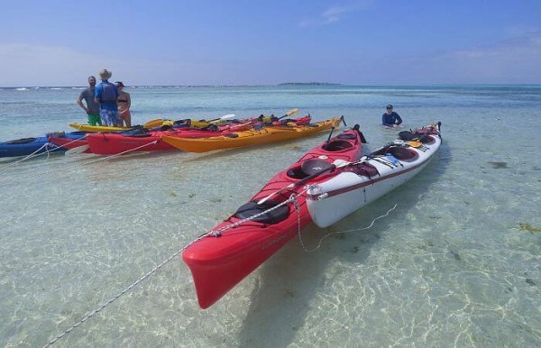 kayaks in Belize 