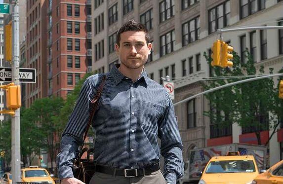 Pickpocket proof business shirt