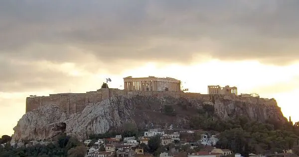 Greek Parthenon wonder of the world in Athens