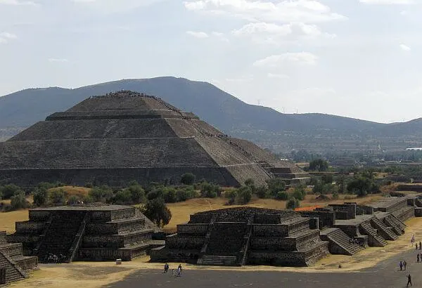 Teotihuacan near Mexico City, one of the world's greatest attractions