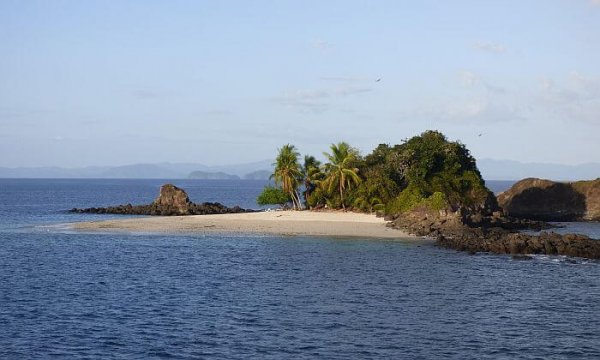 secret beach in Panama