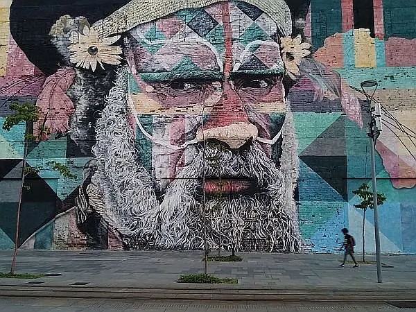 downtown Rio street art mural