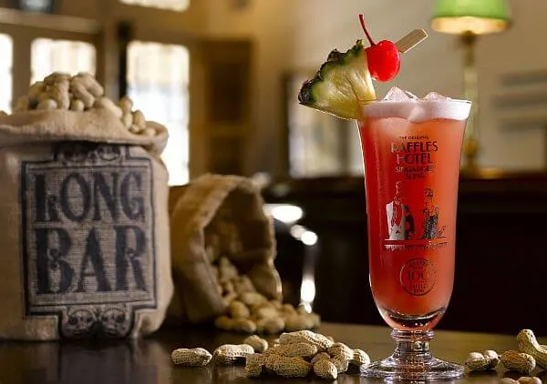 exotic cocktail Singapore Sling