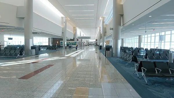 Atlanta international airport during Covid 
