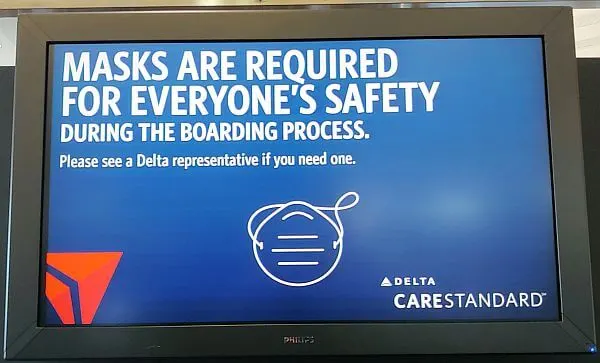Delta airlines virus precautions