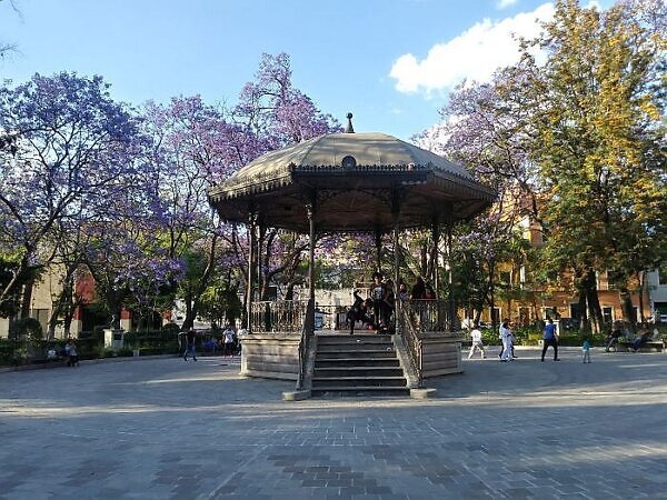 Cantador Park in Guanajuato Mexico