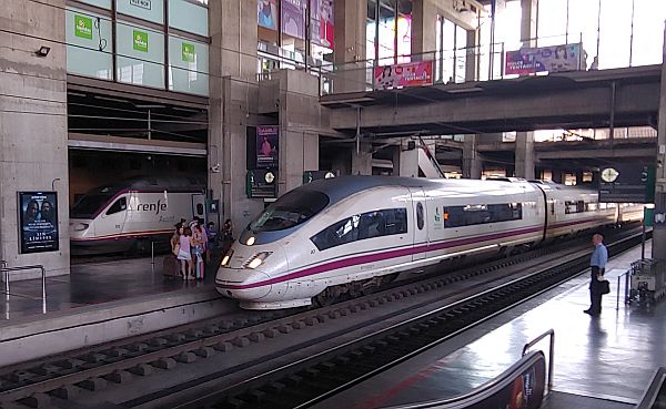 prices in Spain to travel by train