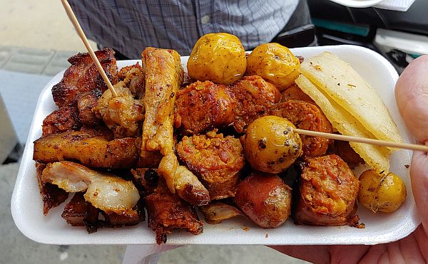 street food in Colombia