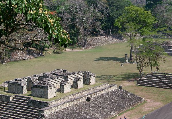 Copan Honduras pyramid