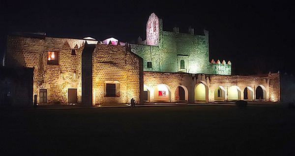 Valladolid convent at night