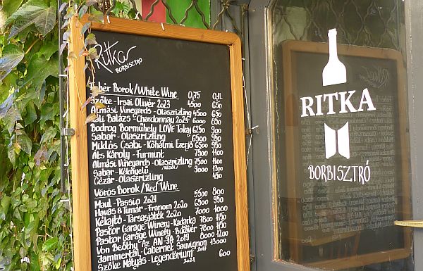 Hungarian wine bar