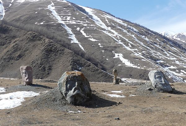 attraction in the countryside near Kazbegi