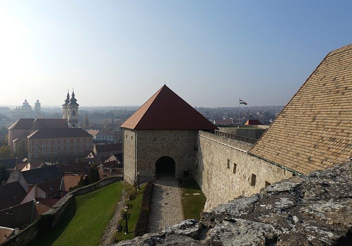 Eger castle in Hungary