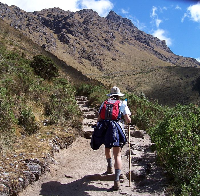 Inca Trail hiker